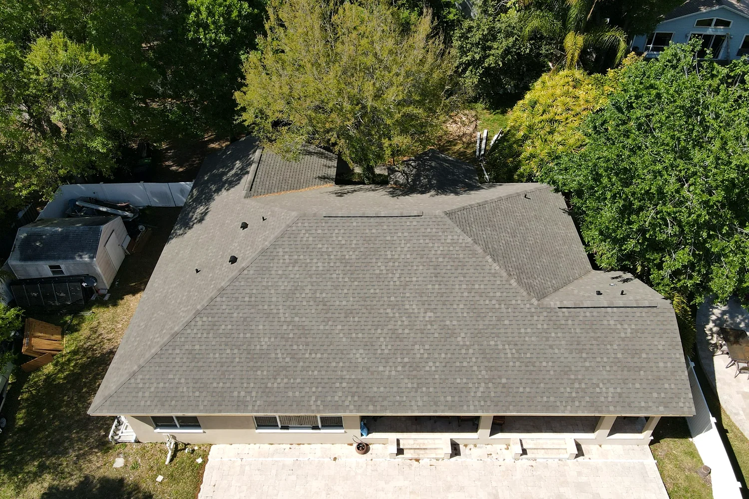 Florida residential roofing project